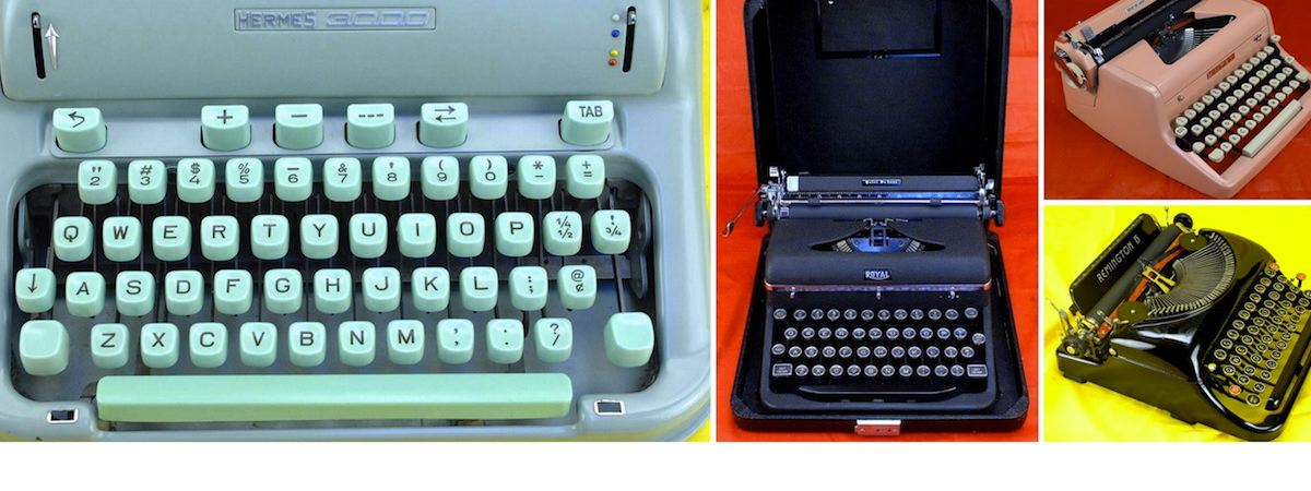 Hermes 3000 vintage typewriter with case and manual, serviced, ready to  write — Classic Typewriter Co.